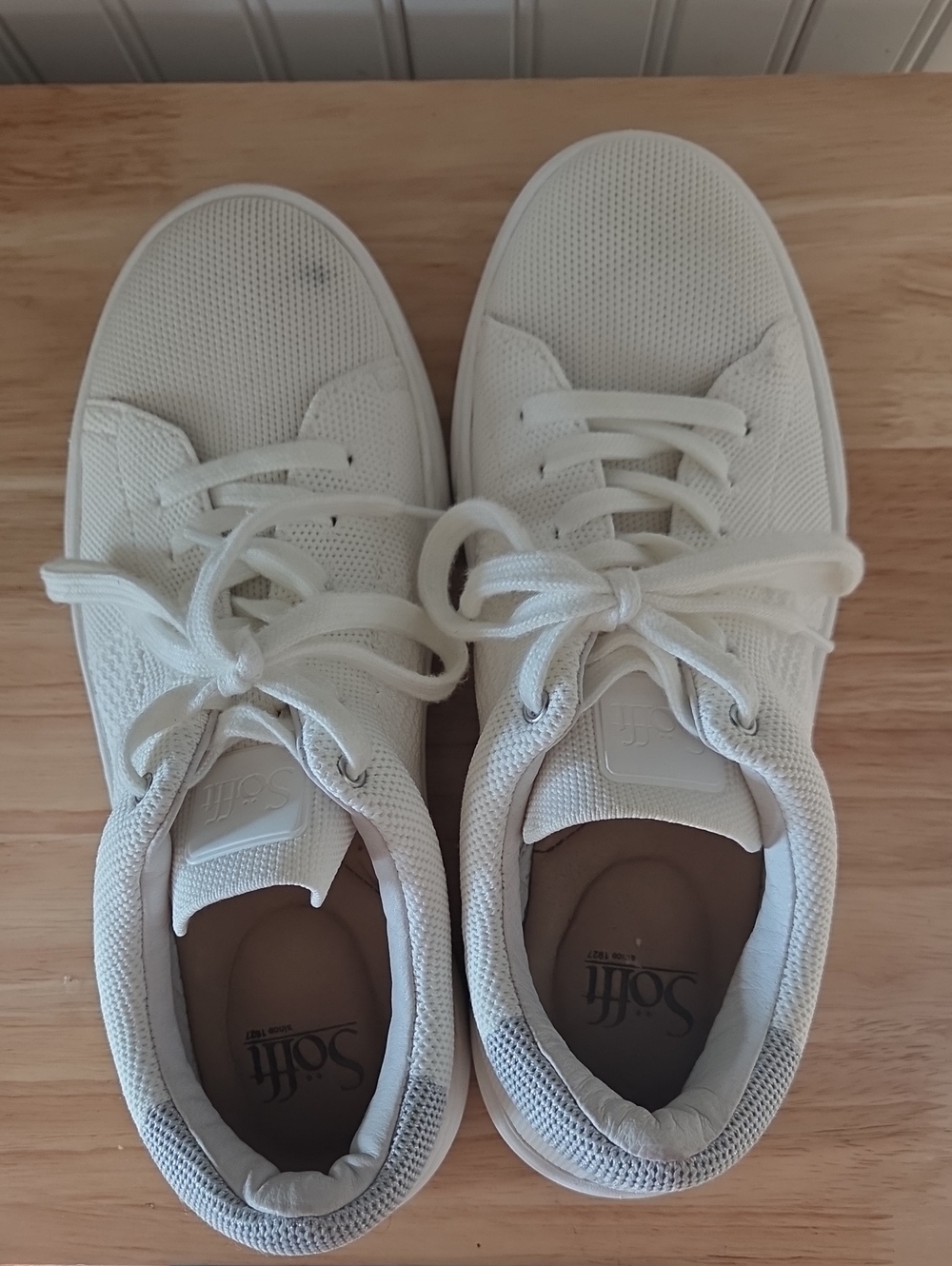 Sofft Waylyn Sneaker Shoes Womens White/Gray 8 - Picture 4 of 6